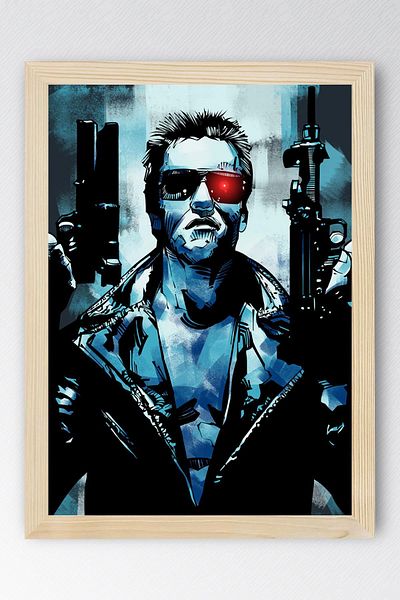 Saturn Pictură cu cadru Terminator - Pictură poster film Terminator