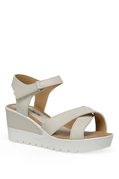 Polaris Dolgu Topuklu Günlük Kadın Sandalet