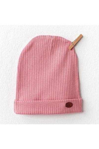 andywawa Ac25207 - Basic Baby Hat - Rose Pink