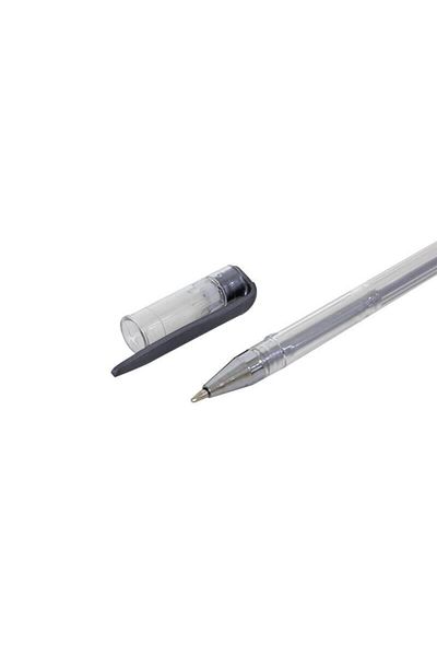 LiderGlobal Ballpoint Pen Yellow Ink 10 Pieces Deck 10 Pieces Pack