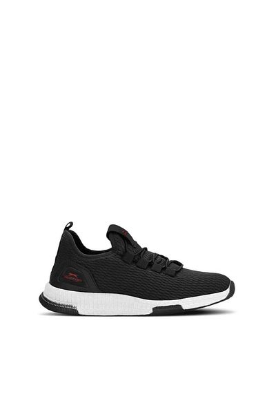 Slazenger Abena I Boys' Sneaker Shoes Black / Red