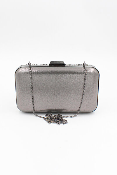 Chantaky 032 1700 Platinum Stone Βραδινό Φόρεμα Τσάντα Βραδινή Τσάντα Clutch