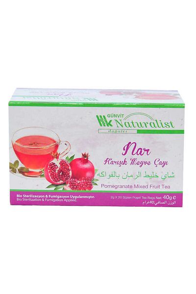 Osso Fashion Pomegranate Mixed Fruit Tea 20 Filtered Bags