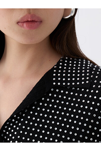 Nocturne Shiny Stone Detailed Knitwear