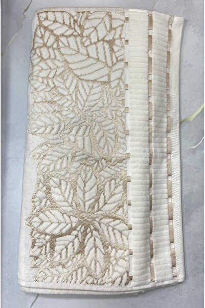 HMZ ТЕКСТИЛЬНІ ПОДАРУНКИ ДЛЯ ВЕДУЧОЇ ЛИСТКОВИЙ БОХЧИК З ВЕРХОВОГО ВАТУ 3 ШТУКИ РУШНИК ДЛЯ РУК І ОБЛИЧЧЯ. РУШНИК З ЛИСТКОВИМ ВІЗЕРУНКОМ