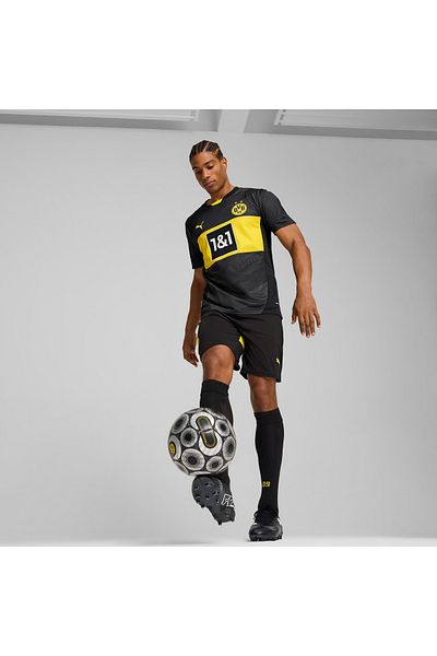 Puma Borussia Dortmund 2024-25 Men's Black Football Jersey