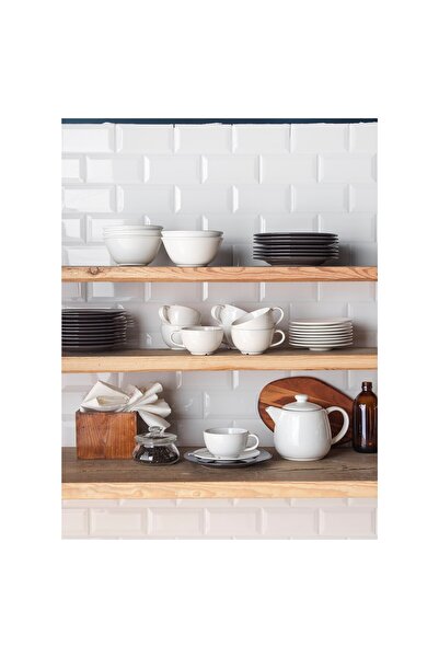 erorex Teacup with saucer, dark grey, 26 cl