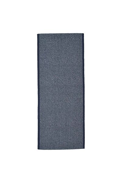 erorex Rug, flatwoven, blue, 80x200 cm