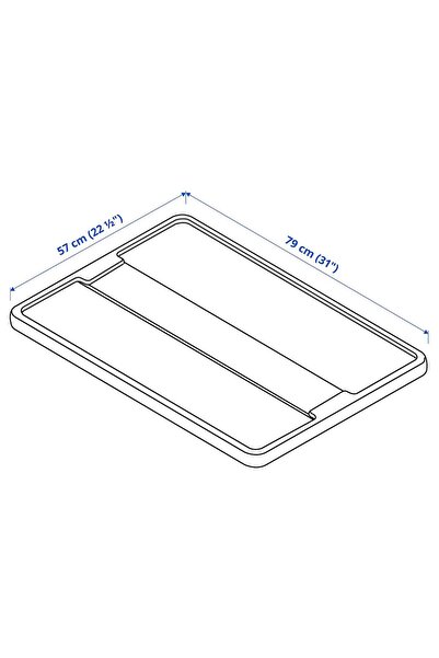 erorex Lid for box 55/130 l, transparent
