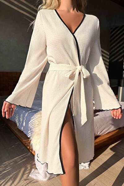 Merry See Ειδικό Πλεκτό Ύφασμα Μπροστινό Δέσιμο Robdeşambr