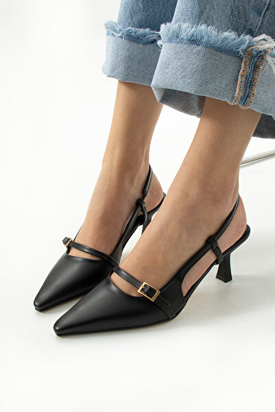 Neva'nın Butiği Rochie de seara de dama Siana cu varf ascutit Pantofi cu toc ...