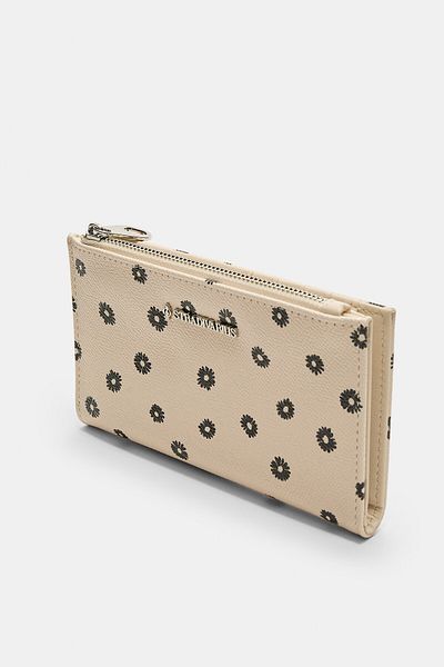 Stradivarius Printed purse with zip