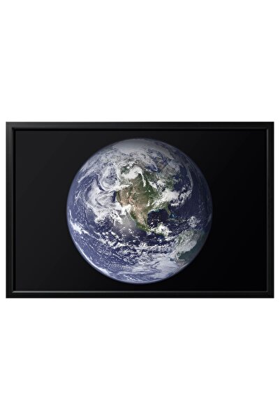 Generic صورة مع إطار كوكب الأرض/أسود، 118×78 سم