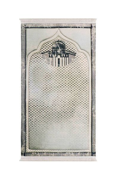 Bursa İpek Stone Quilted Sponge Prayer Rug
