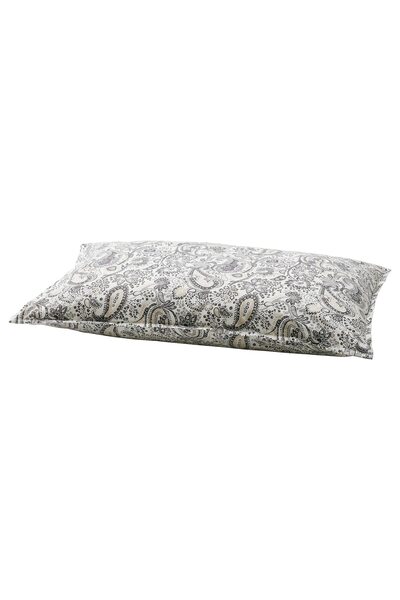 Generic Pillowcase, grey/white, 50x80 cm