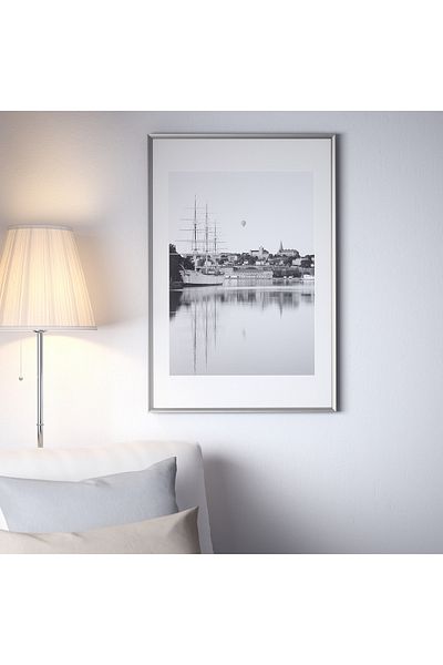 erorex Frame, silver-colour, 61x91 cm