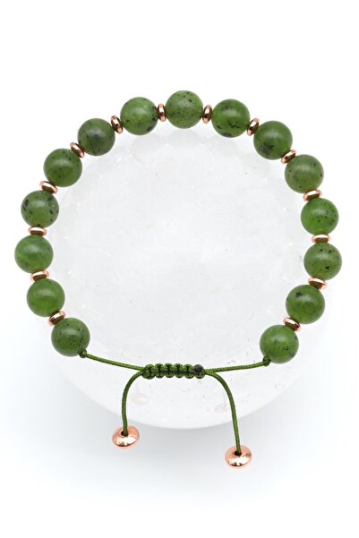 Alibaba Doğaltaş سوار محبوك من حجر اليشم الطبيعي