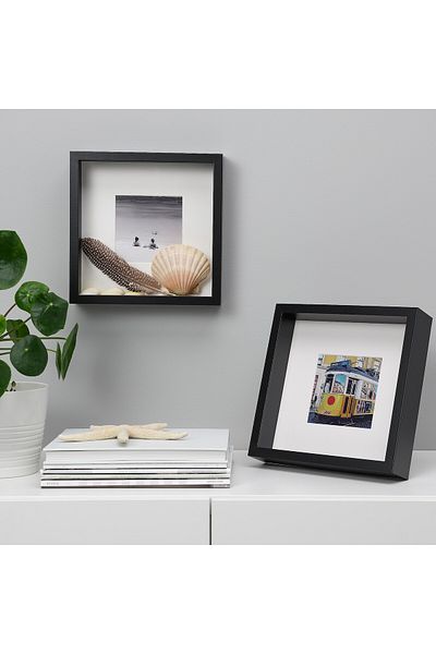 erorex Frame, black, 25x25 cm