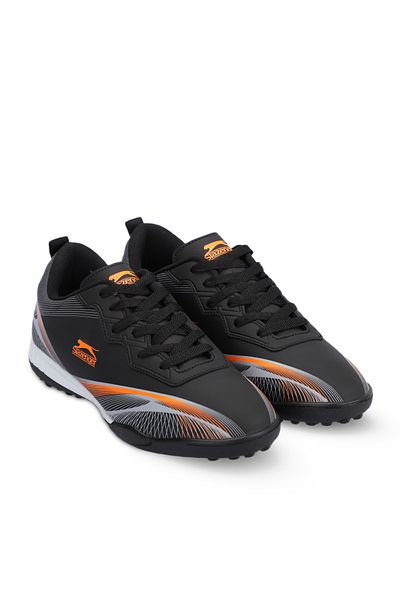 Slazenger Pantofi de fotbal Marcell Hs pentru baieti negru / portocaliu