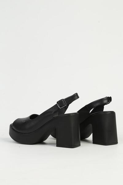 Pierre Cardin Black Women's Heeled Shoes Pc-54604