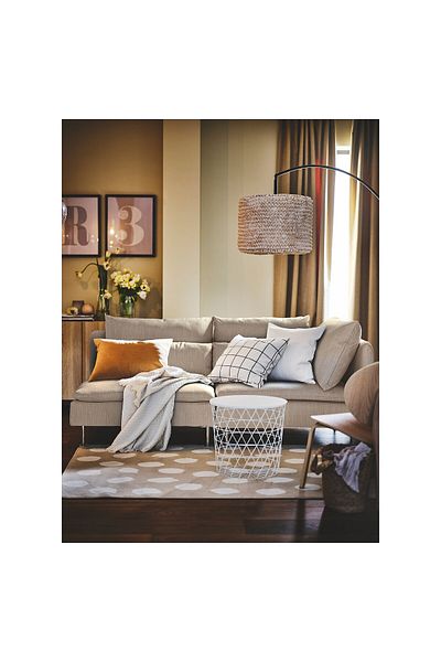 erorex Storage table, white, 44 cm
