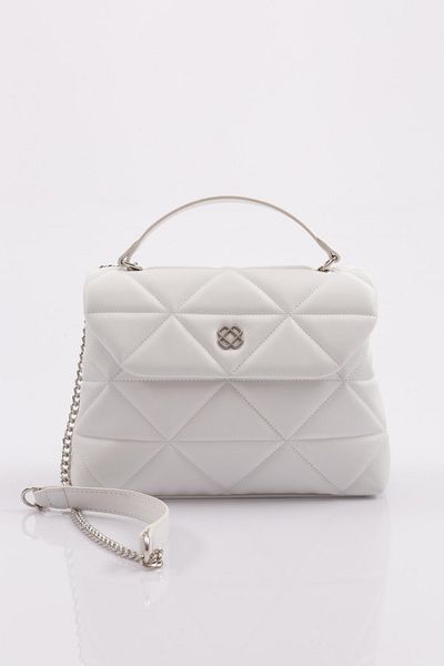 DGN 7267 Model White Women's Daily Shoulder and Shoulder Bag