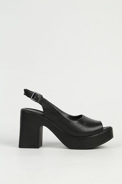 Pierre Cardin Μαύρα γυναικεία παπούτσια με τακούνι PC-54604