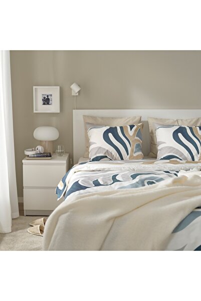 erorex Duvet cover and 2 pillowcases, multicolour, 240x220/50x80 cm