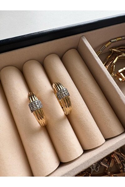 MODA Gold Ayarlanabilir Çelik Yüzük