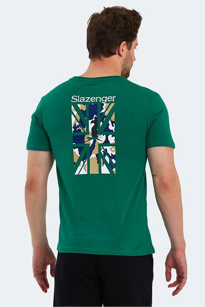 Slazenger Ανδρικό Πράσινο T-shirt - Pacet