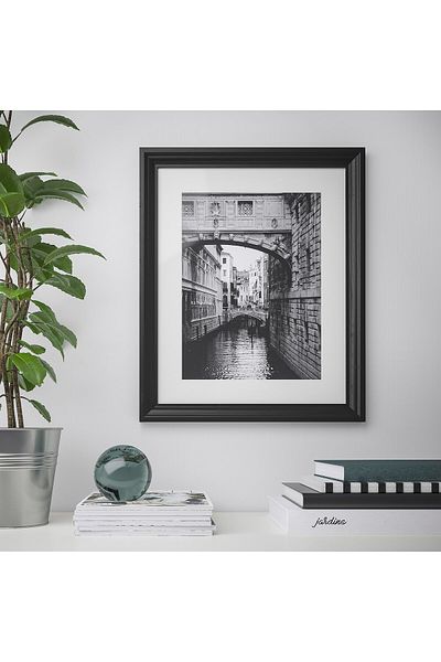 erorex Frame, black stained, 40x50 cm