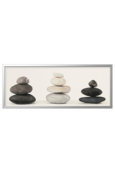 Generic صورة بإطار، أحجار/ألومنيوم ملون، 140×56 سم