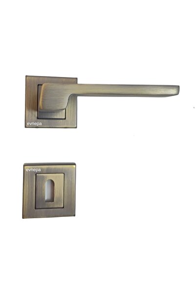 evnepa Kapı Kolu Antik Sarı Oda Rozetli Kapı Kolu, Kulpu Kulbu Anka