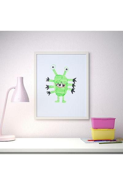 erorex Frame, white, 40x50 cm