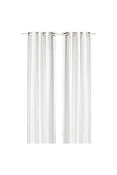 Generic Curtains, 1 pair, white, 145x300 cm