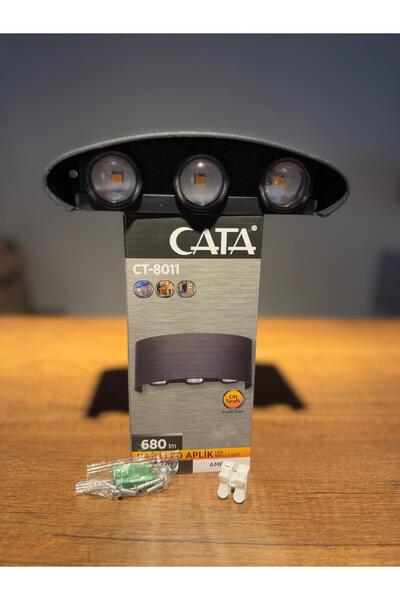 Cata CT8011 HAITI 10W DIŞ MEKAN MODERN LED APLİK AMBER RENGİ