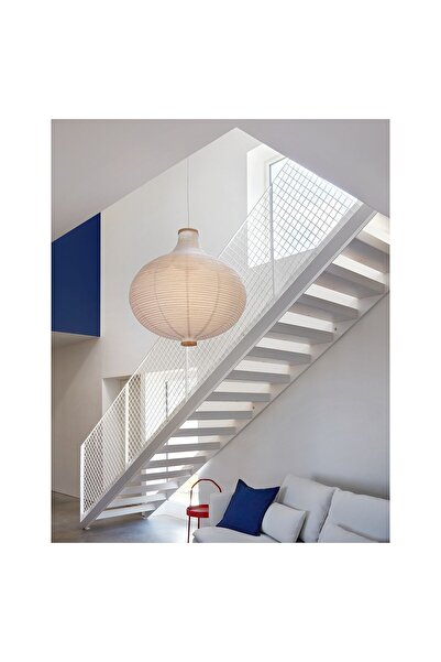 erorex Pendant lamp shade, onion shape/white, 57 cm