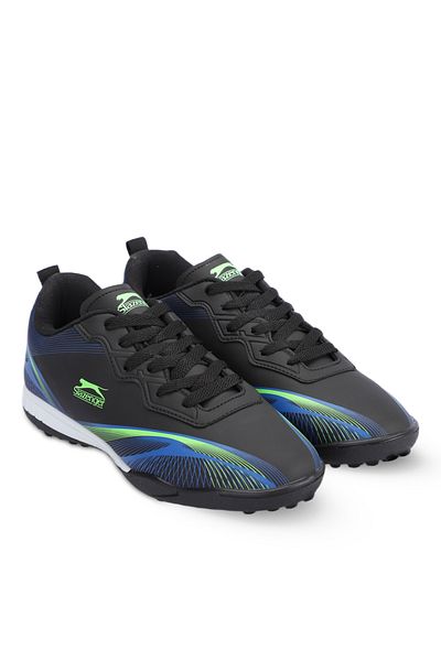 Slazenger Pantofi de fotbal pentru bărbați Marcell Hs Negru / Verde