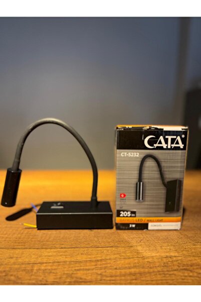Cata CT5232 3W BAYKUŞ LED APLİK DUVAR YATAK AYDINLATMASI GÜNIŞIĞI