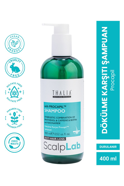 Thalia Procapil Saç Dökülmelerini Önlemeye Yardımcı Bakım Şampuanı 400ml