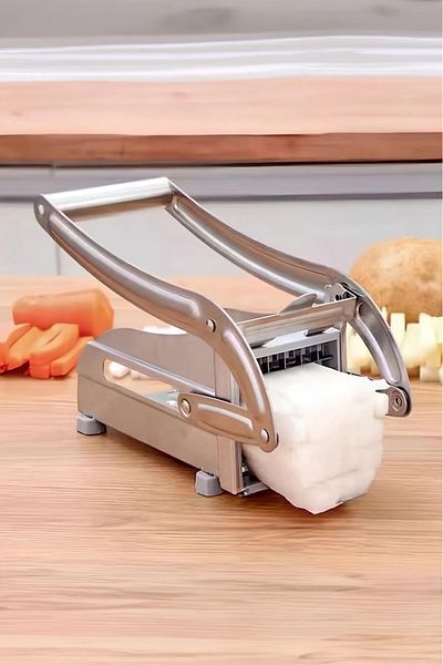 NEWSTORE HOME Çelik Patates Sebze Dilimleyici Küp Rende Doğrayıcı Dicer Kesici