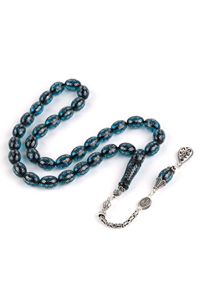 LapisDo Κεχριμπάρι φωτιάς 925 Ασήμι 925 με κομμένο σχέδιο και φούντα, 9x11mm ...