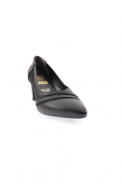 DGN K619-22k Women's Pointed Toe Transparent Heeled Shoes