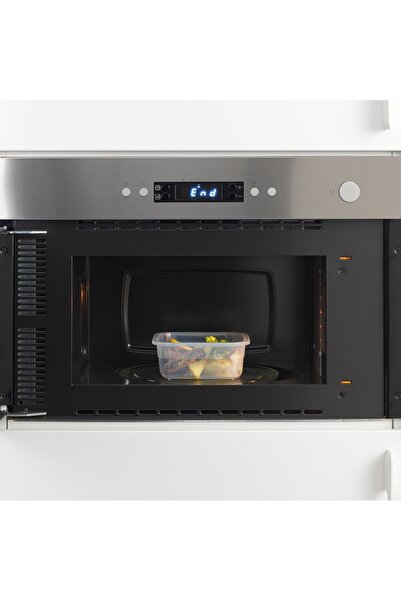 erorex Food container, square/plastic, 750 ml