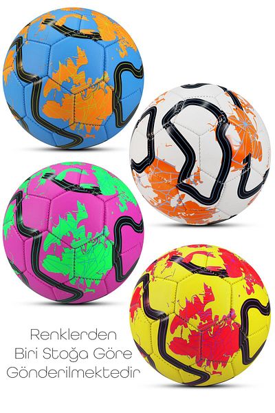 Telvesse Colorful Soft Layer Mini Football Ball No:1 Indoor Ball for Kid F77