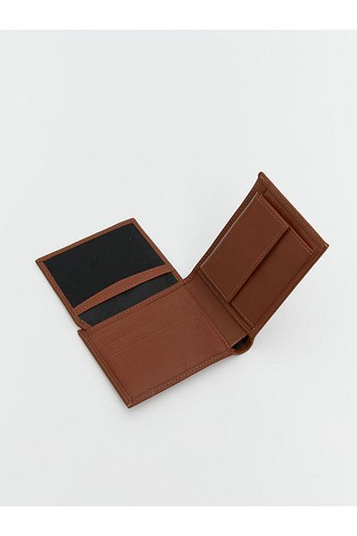 LC Waikiki Lcw Accessories Brown Leather Look Men's Wallet
