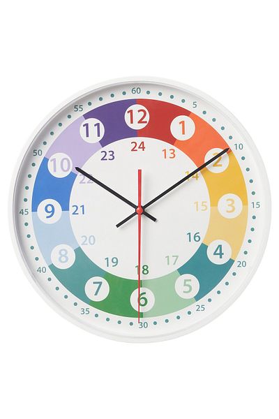 erorex Wall clock, multicolour, 28 cm