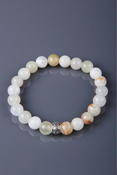 Alibaba Doğaltaş سوار من حجر العقيق الأصفر الطبيعي مقاس 8 مم