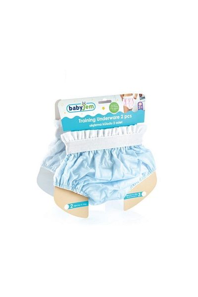 Babyjem Set of 2 BabyJem training panties, no.3 14-18 kg Color: Blue