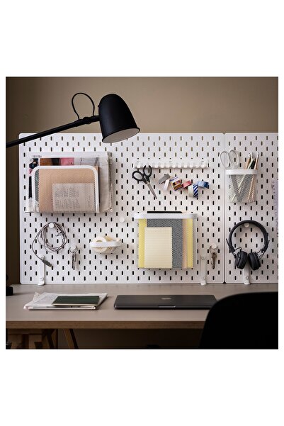 erorex Storage basket, set of 3, white